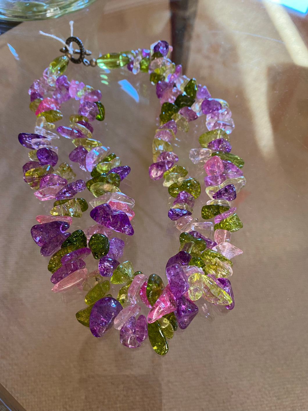 SPJ104 Beautiful crystal necklace